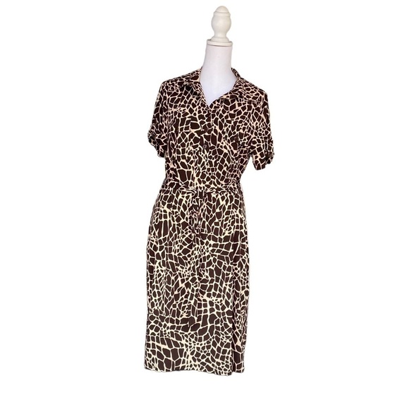 En Focus studio animal print dress size 10. - Picture 10 of 14
